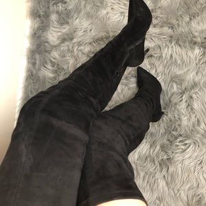 Miss Lola Sultry Touch Over the Knee Boots